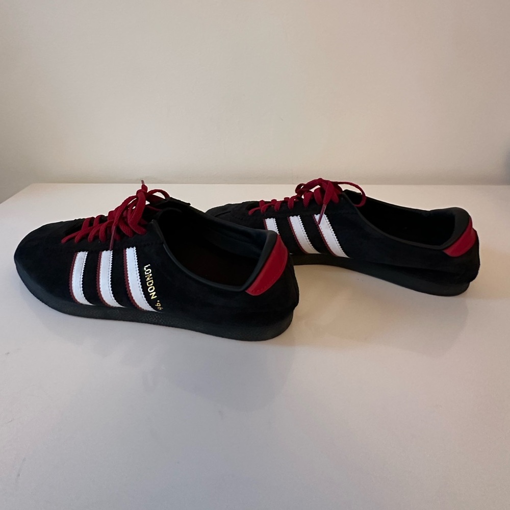 adidas Black and Red Sneakers